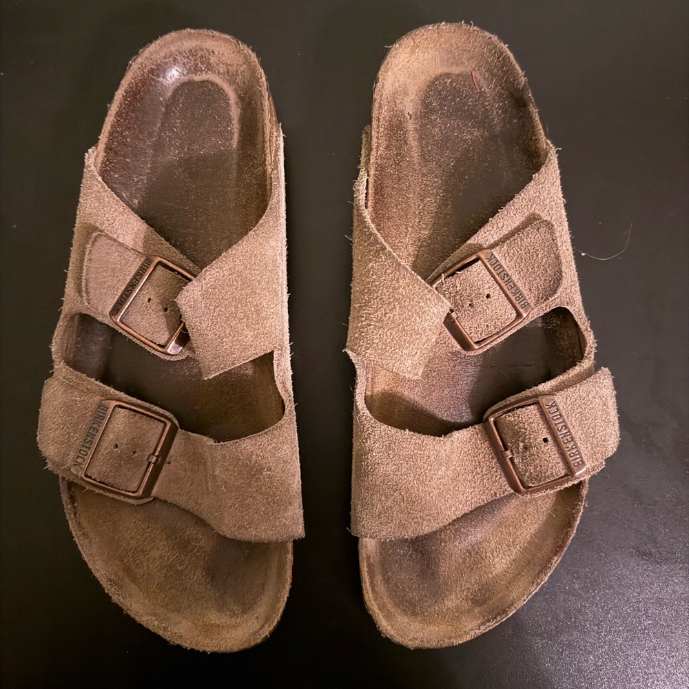Birkenstock Arizona Suede Taupe